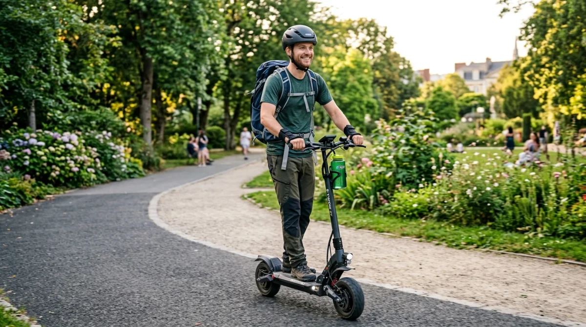 Randonnée en trottinette électrique à Rennes