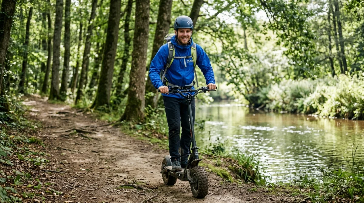 Randonnée en trottinette électrique à Rennes
