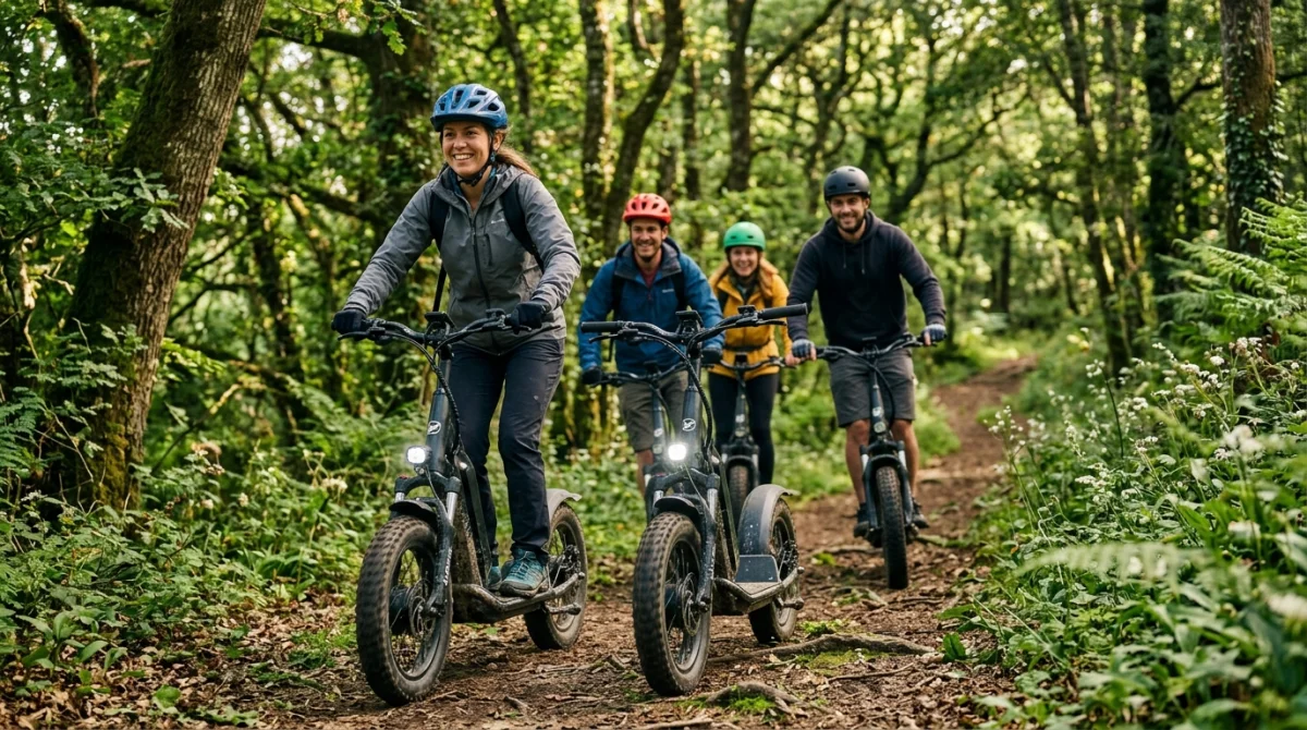 Balade tout terrain électrique en Ille-et-Vilaine