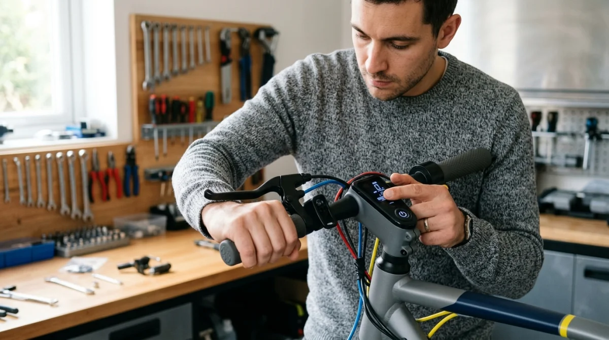 comment réinitialiser une trottinette électrique