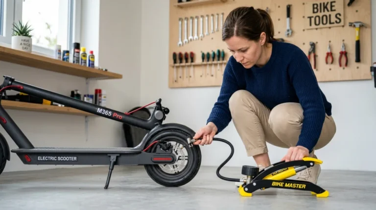 comment gonfler un pneu de trottinette électrique