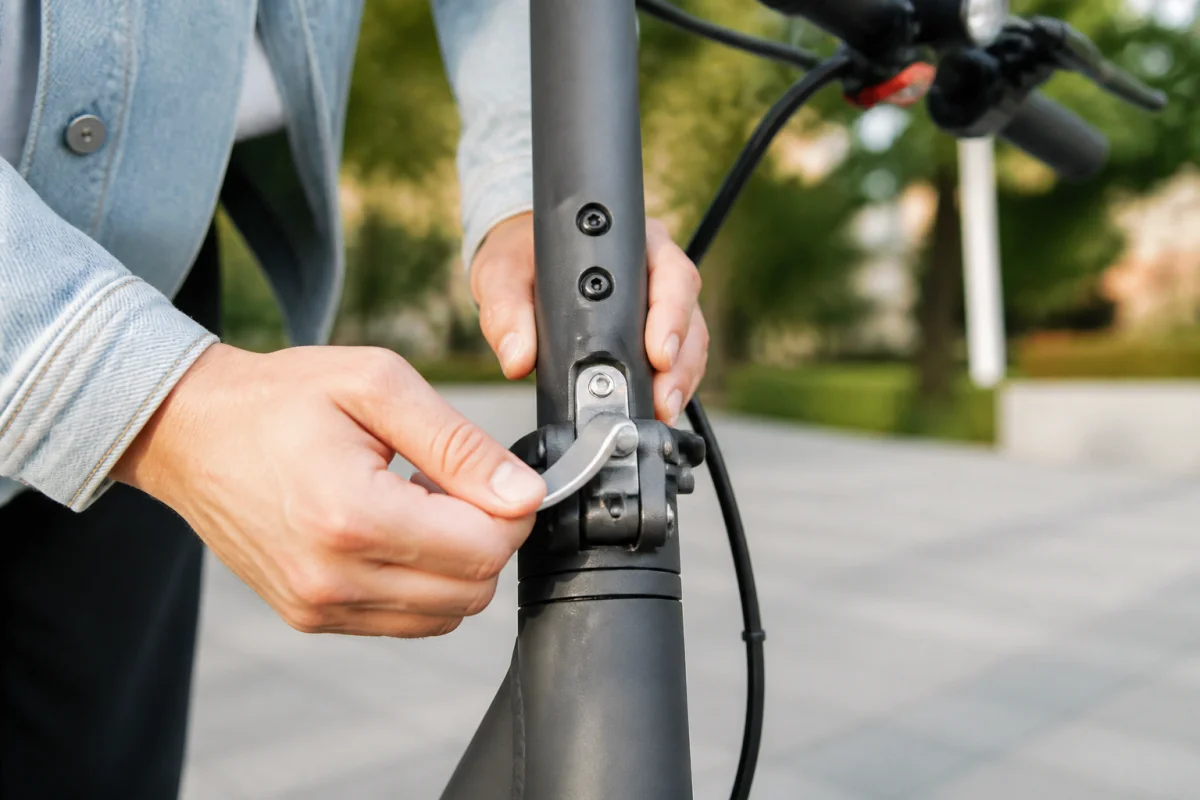 Comment plier la trottinette Ninebot E3 Pro
